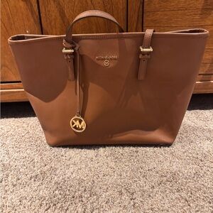 Michael Kors Tan Leather Tote